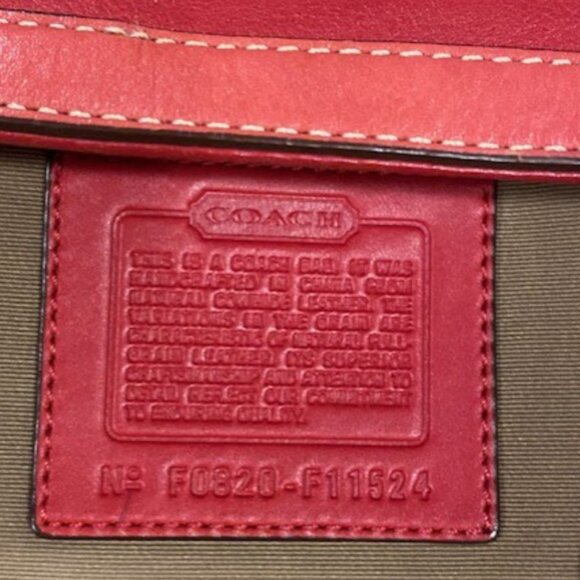 COACH Vintage Gallery East West Tote Handbag - Picture 11 of 15